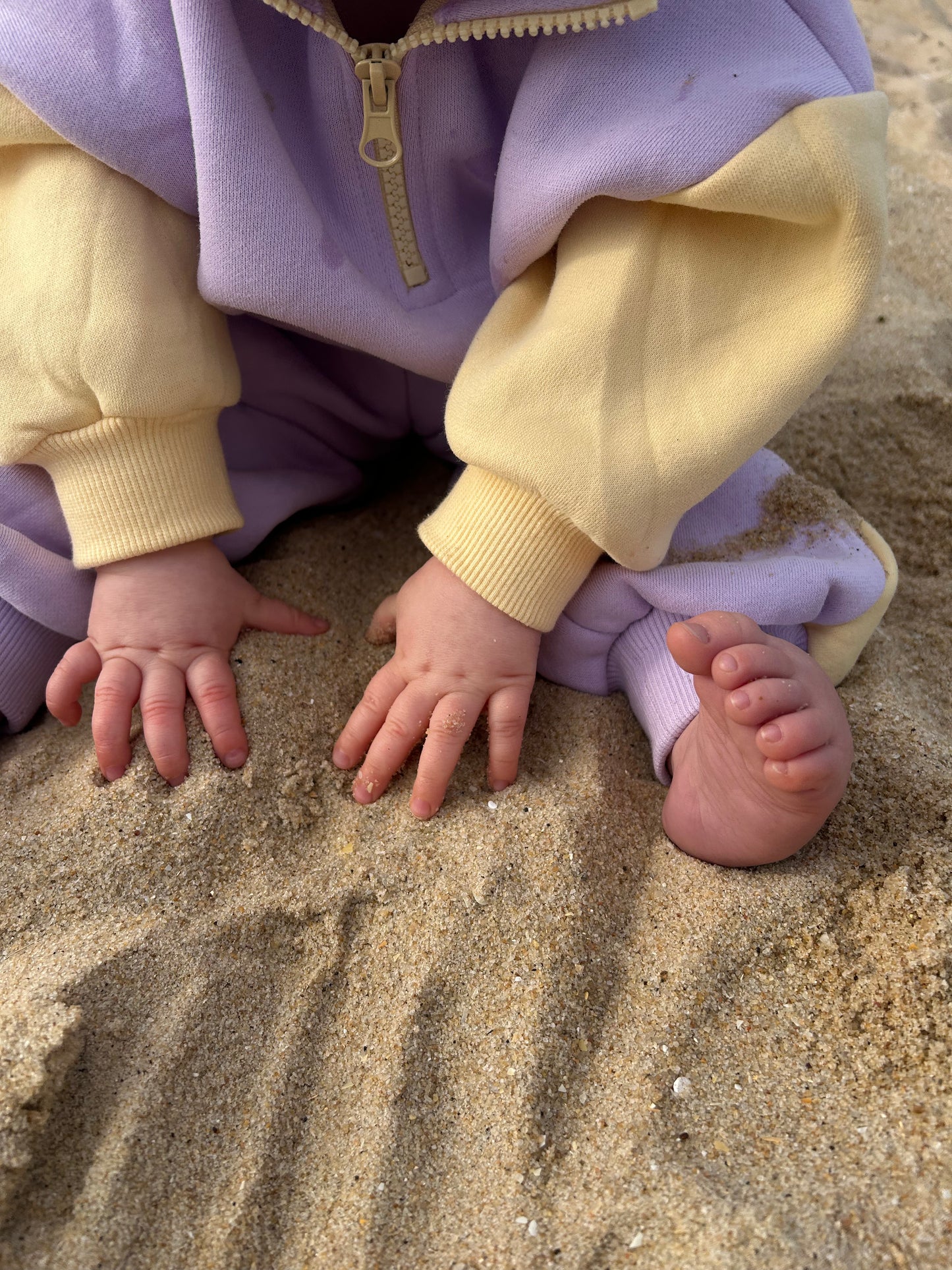 Oversized Tracksuit Set - Lilac Lemon